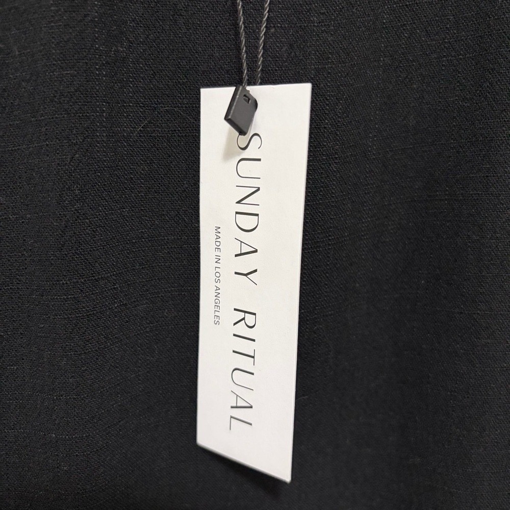 SUNDAY RITUAL Rhea Dress - Black Medium NWT - Picture 8 of 8
